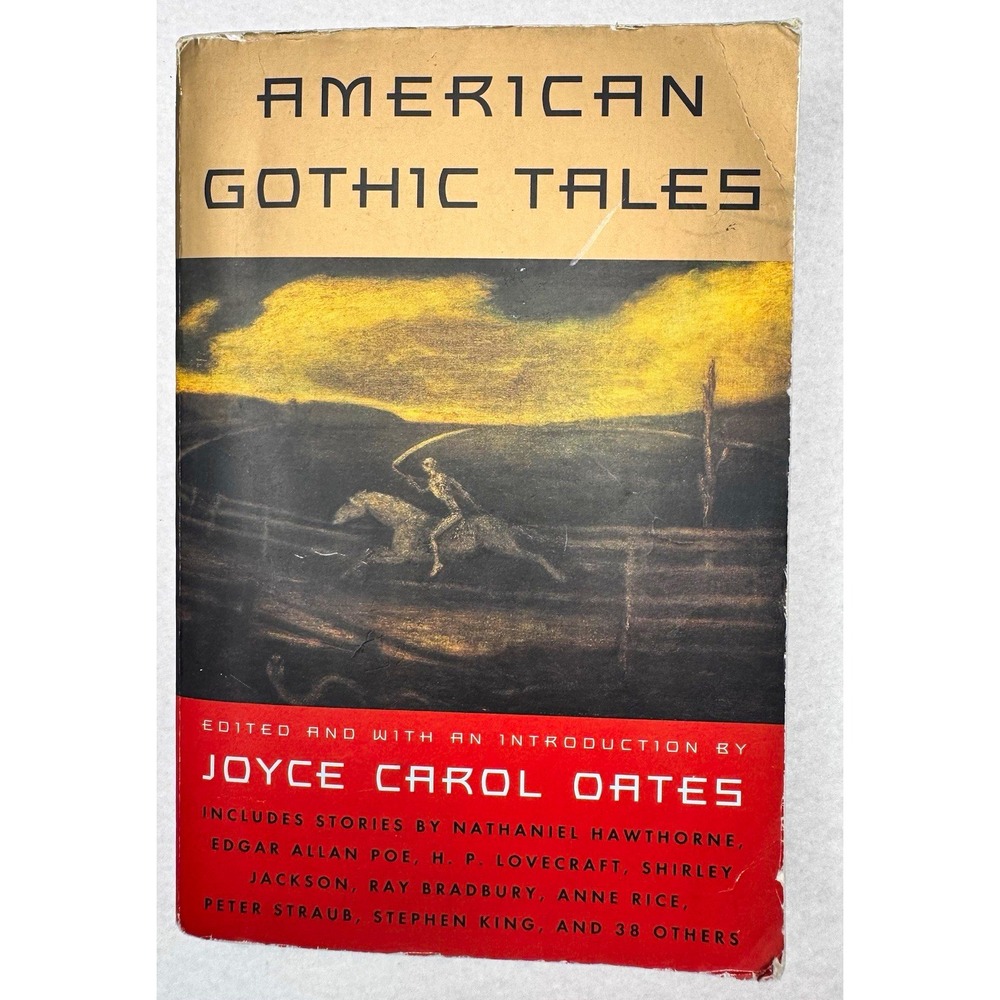 American Gothic Tales Joyce Carol Oates Edgar Allan Poe Stephen King Horror Book